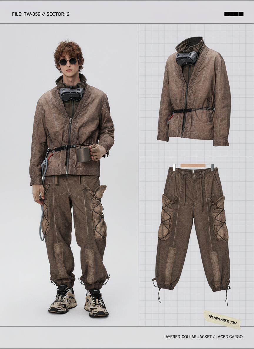 TW-059｜Post-Apocalyptic Wear Set Top / Bottom