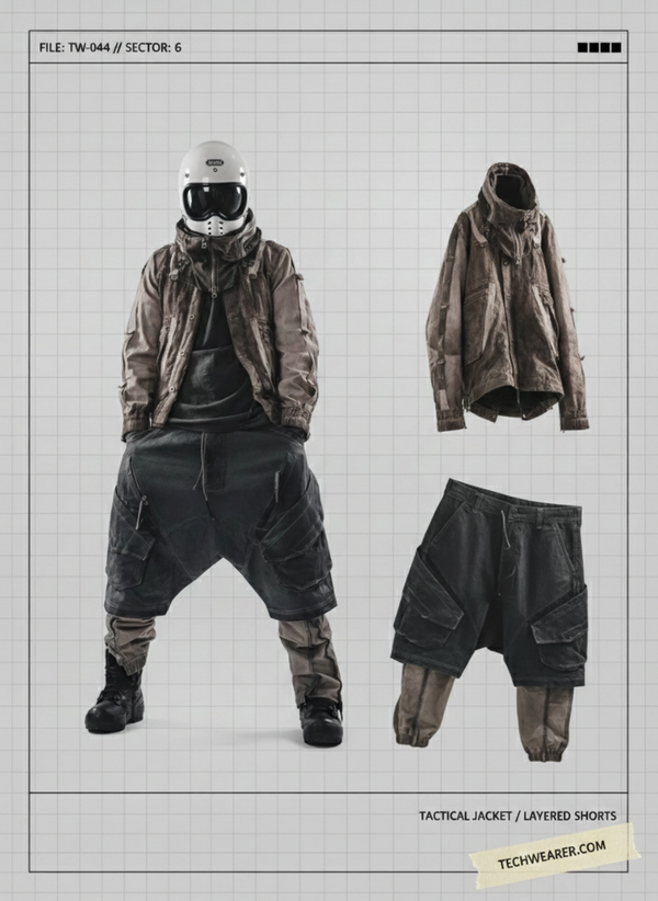 TW-044｜Post-Apocalyptic Wear Set Top / Bottom