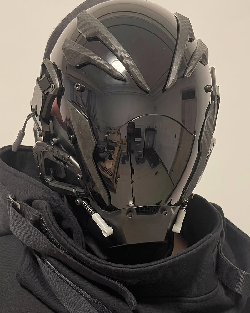 Party Music Festival Cyberpunk Helmet Mask