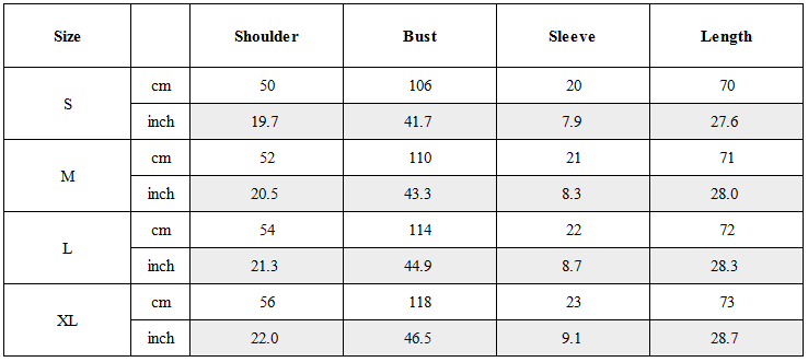 Size Guide for Post-Apocalyptic Layered Draped T-Shirt