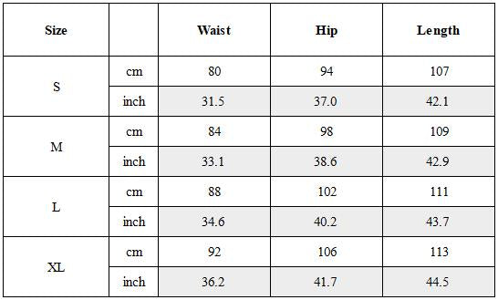 Size Guide for Wasteland Deconstructed Slim Pants