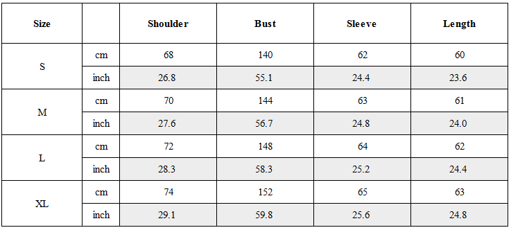 Size Guide for Post-Apocalyptic Mesh-Deconstructed Hooded Bomber Jacket