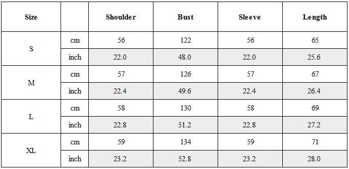 Size Guide for Washed Distressed Asymmetric Zip Techwear Hoodie