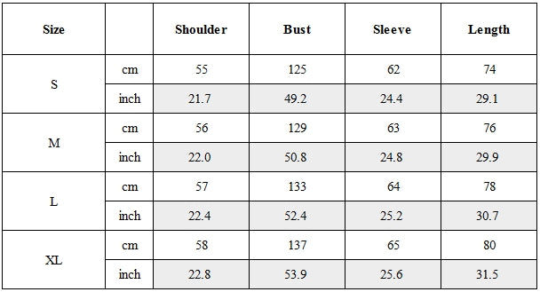 Size Guide for Wasteland Hand‑Hollowed Asymmetric Deconstructed Shirt