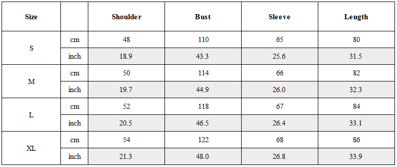 Size Guide for Dune Wasteland Asymmetric Cargo Vest