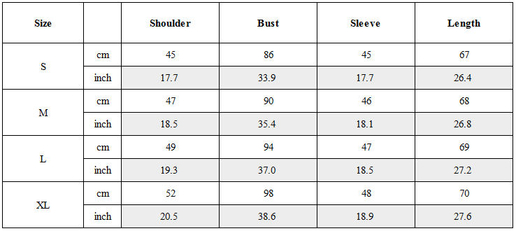 Size Guide for Post-Apocalyptic Mesh-Panelled Tactical Long-Sleeve Tee
