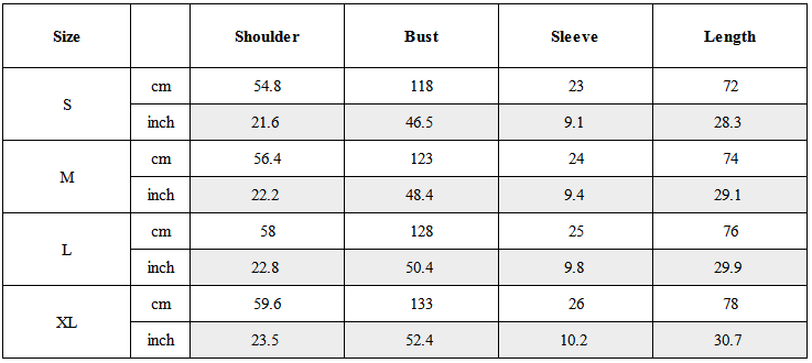 Size Guide for Asymmetrical Mesh Deconstructed T-Shirt