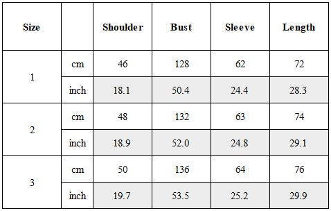 Size Guide for Wasteland Distressed Paneled Long Sleeve Shirt