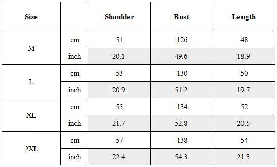 Size Guide for Techwear Tactical Utility Hooded Black Vest
