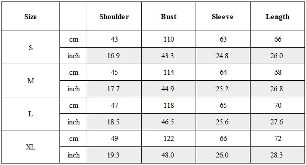 Size Guide for Waxed Deconstructed Post-Apocalyptic Shirt