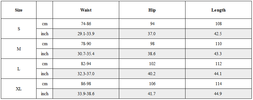 Size Guide for Wasteland Asymmetric Relaxed-Fit Tech Sweatpants