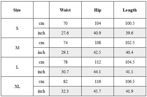 Size Guide for Deconstructed Multi‑Zip Drawstring Utility Jogger Pants