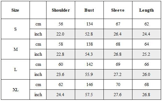 Size Guide for Post‑Apocalyptic Deconstructed Asymmetric Dirty Dye Hoodie