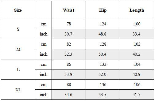 Size Guide for Distressed Panel‑Constructed Multi‑Pocket Cargo Pants