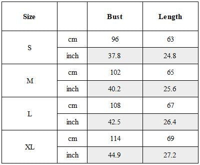 Size Guide for Wasteland Crinkled Asymmetric Patchwork Long Sleeve Shirt