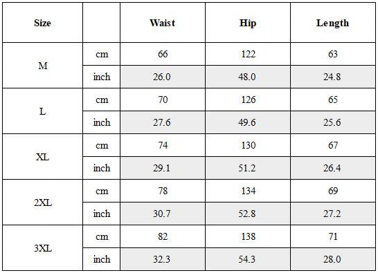 Size Guide for High-Street Wasteland Ripped Hem Washed Denim Shorts