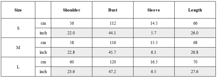 Size Guide for Grunge Brush-Stained Raw Hem T-Shirt