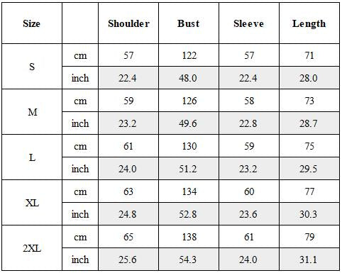 Size Guide for Wasteland Distressed Knit Print Long Sleeve Tee