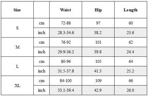 Size Guide for Wasteland Deconstructed Multi‑Pocket Drop Crotch Shorts
