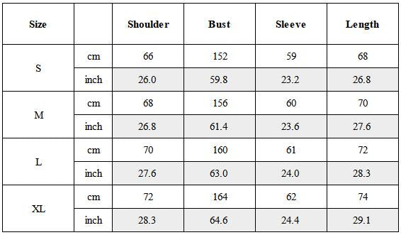 Size Guide for Wasteland Cut-Out Layered Hoodie
