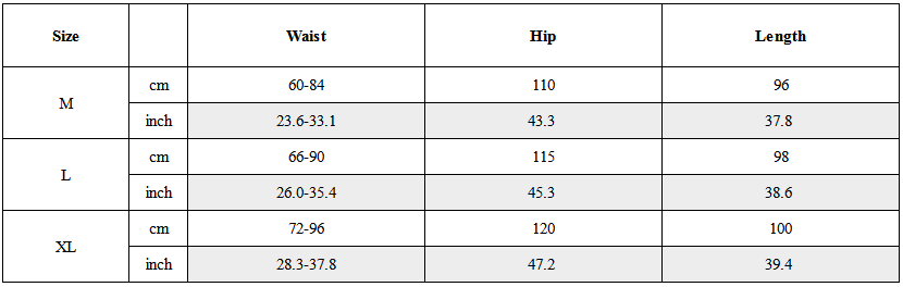 Size Guide for Post-Apocalyptic Faded Multi-Zip Cargo Pants