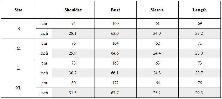 Size Guide for Distressed Demon Clad Deconstructed Hooded Jacket