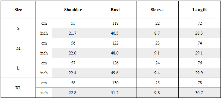Size Guide for Geometric Spliced Mesh T-Shirt