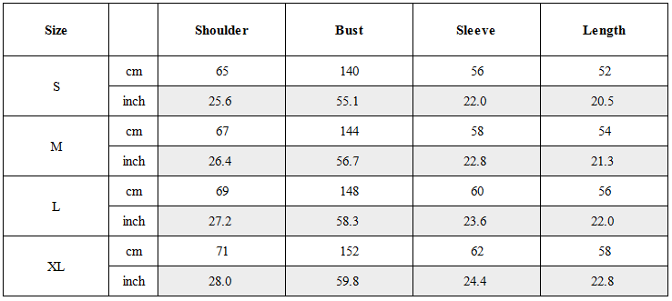 Size Guide for Post-Apocalyptic Mesh-Panelled Cropped Bomber Jacket