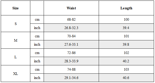 Size Guide for AVANT-GARDE JEANS