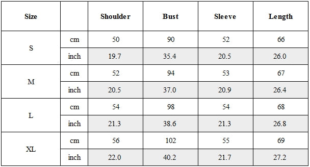 Size Guide for Post-Apocalyptic Techwear Long-Sleeve Tee