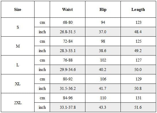 Size Guide for Wasteland Oversized Weathered Flare Cargo Pants