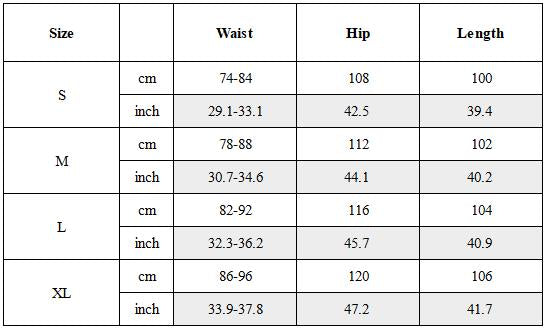 Size Guide for Wasteland Camo Distressed Color-Block Tactical Pants