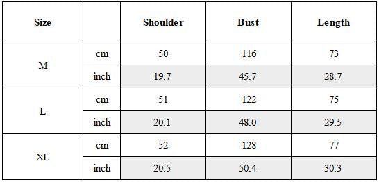 Size Guide for Wasteland Dirty-Dye Mesh Velcro Loose Pocket T-Shirt