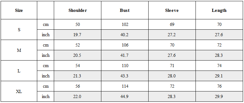 Size Guide for Wasteland Geometric Color Block Slim T‑Shirt
