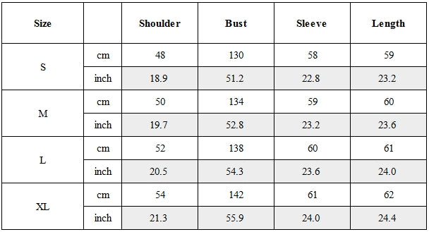 Size Guide for Post-Apocalyptic Dune Wasteland Techwear Flight Jacket