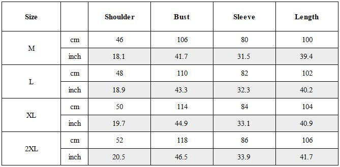 Size Guide for High-Street Techwear Asymmetric Patchwork Cargo Sweatshirt