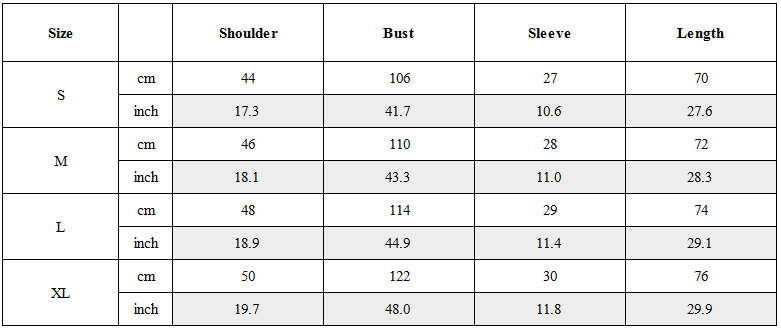 Size Guide for Wasteland Avant-Garde Asymmetric Tie-Dye Ribbon T-Shirt