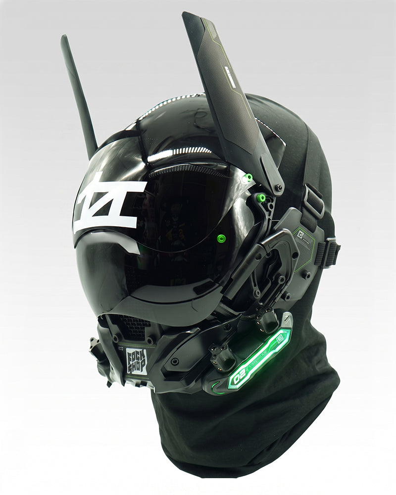 Cyberpunk Sci Fi Helmet Mask