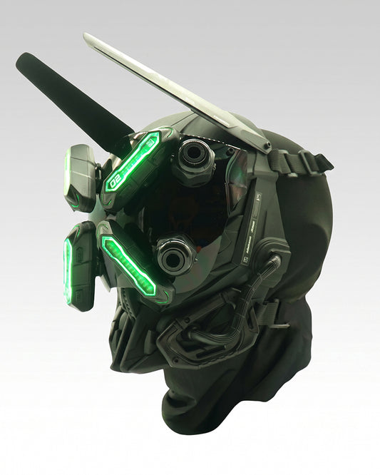 Future Envoy LED Cyberpunk Helmet Mask