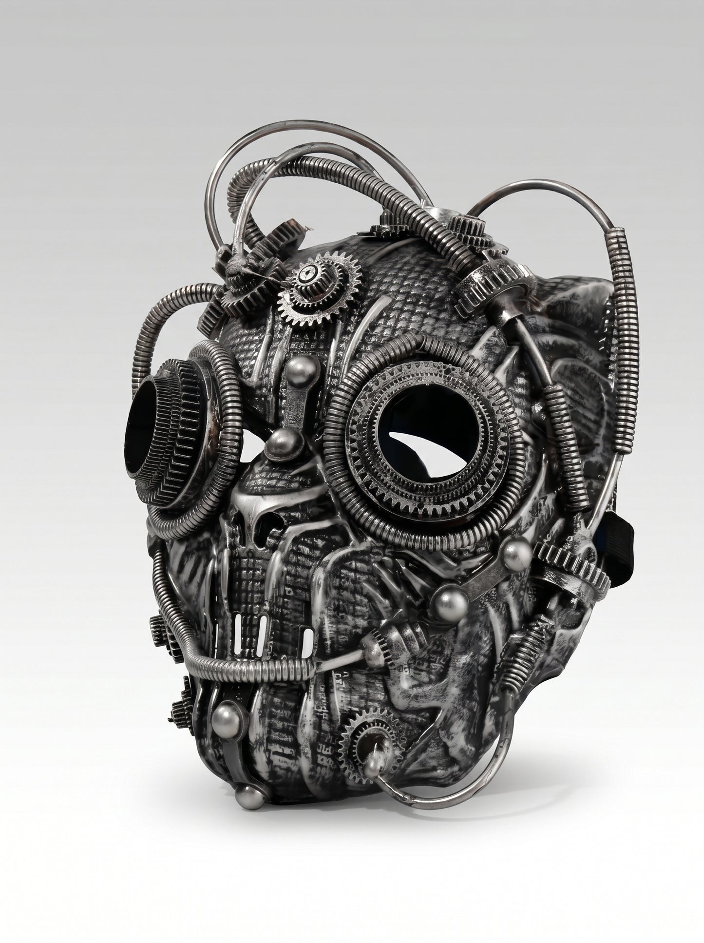 Futuristic Steampunk Gear Mask