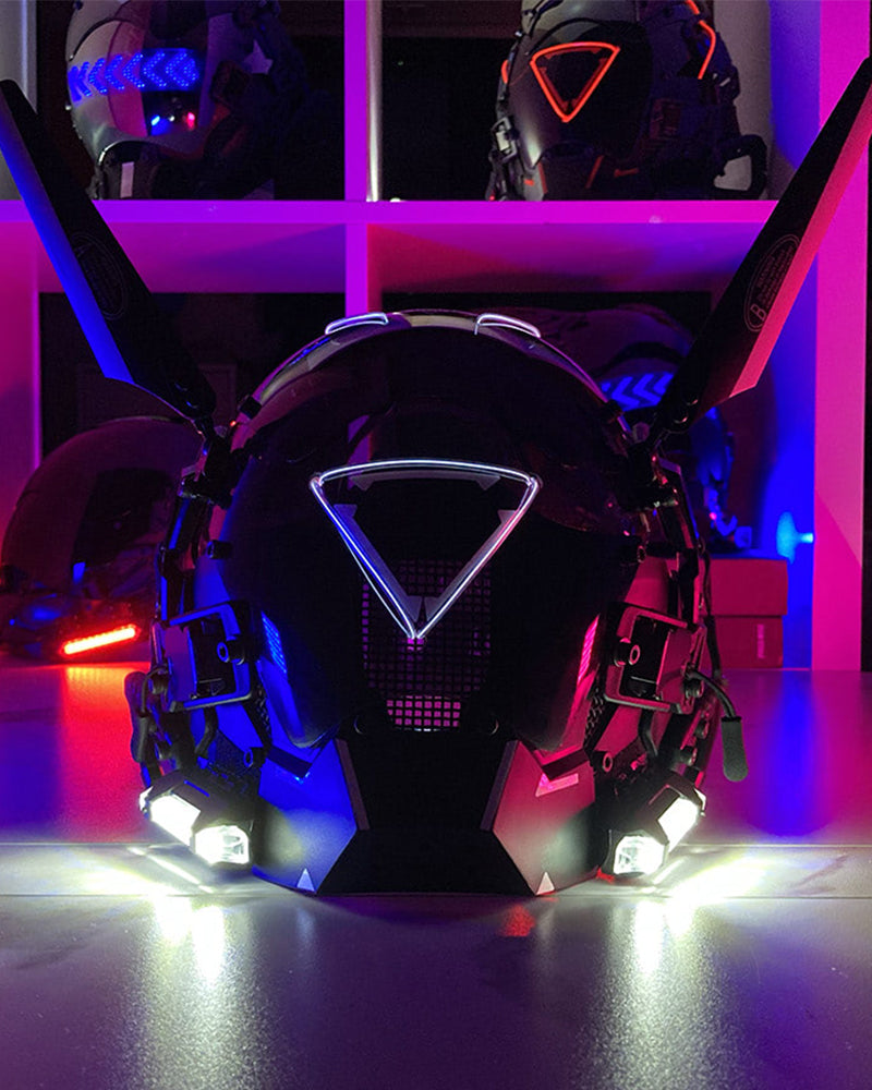 Futuristic Light-Up Mask