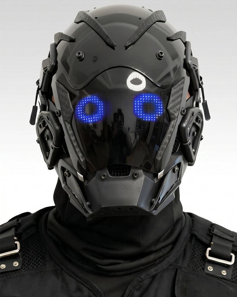 Headwear/ Cyberpunk LED Mask
