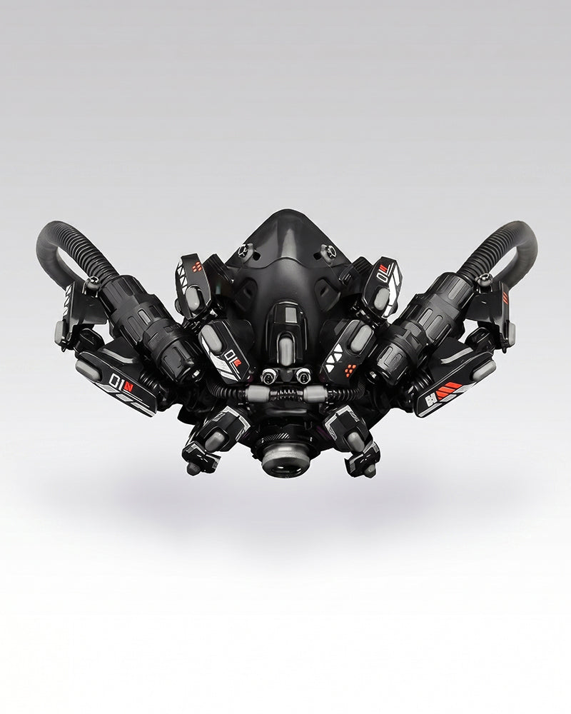 Futuristic Cyberpunk Half Face Mask