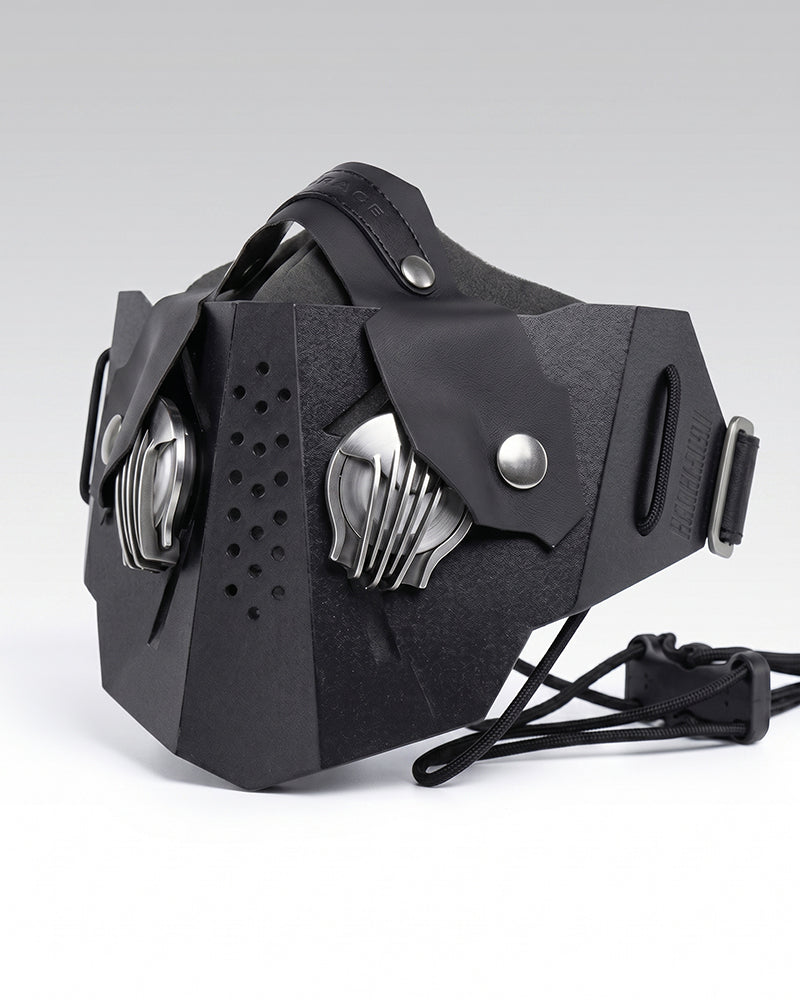 Cyberpunk Futuristic Half Face Mask