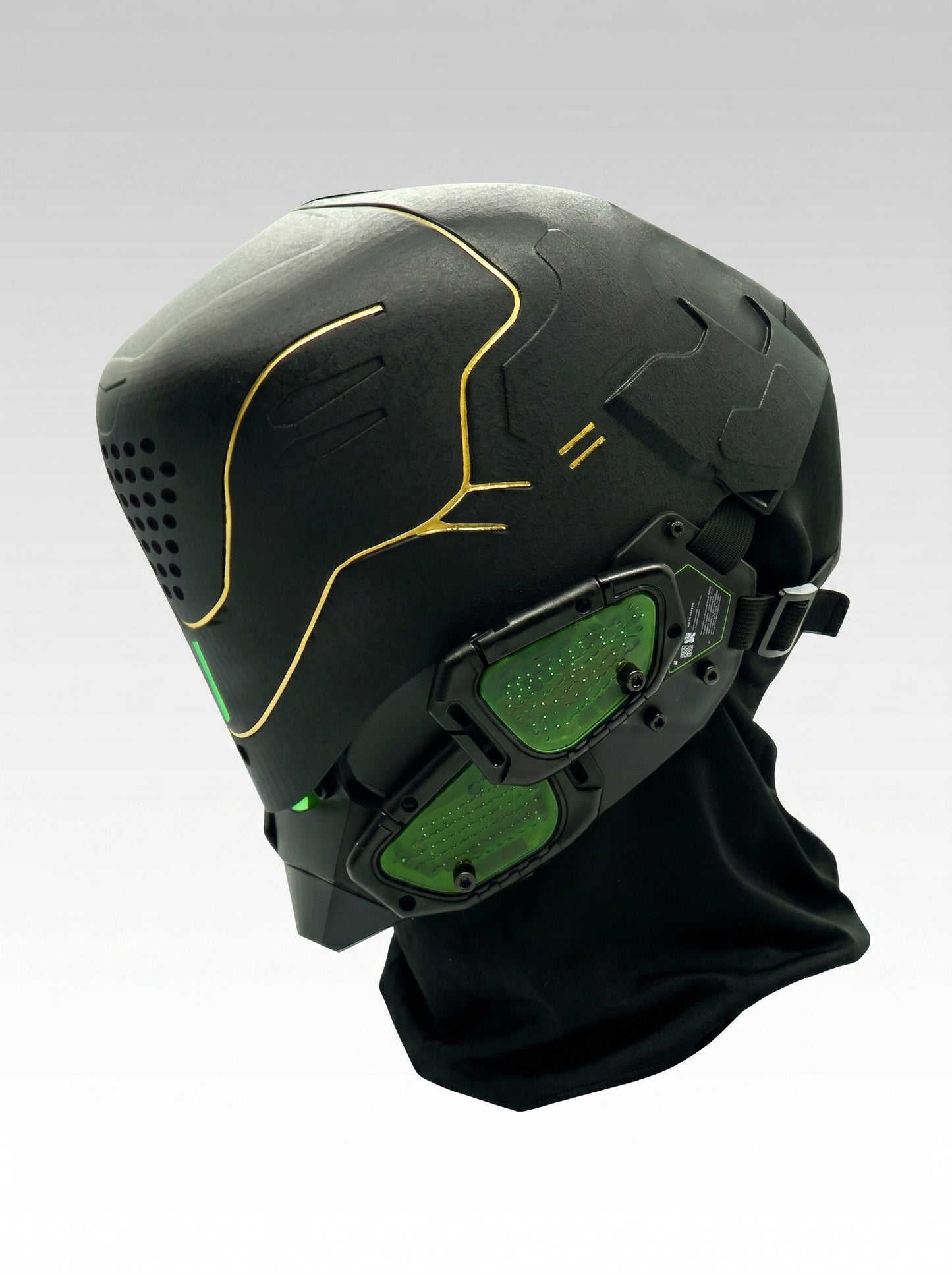 Futuristic Cyberpunk Helmet