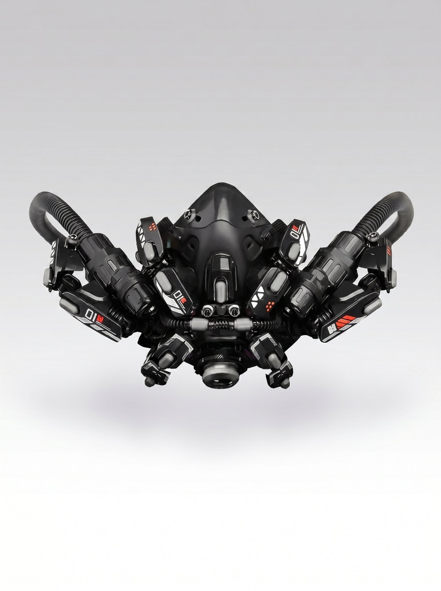 Futuristic Cyberpunk Half Face Mask