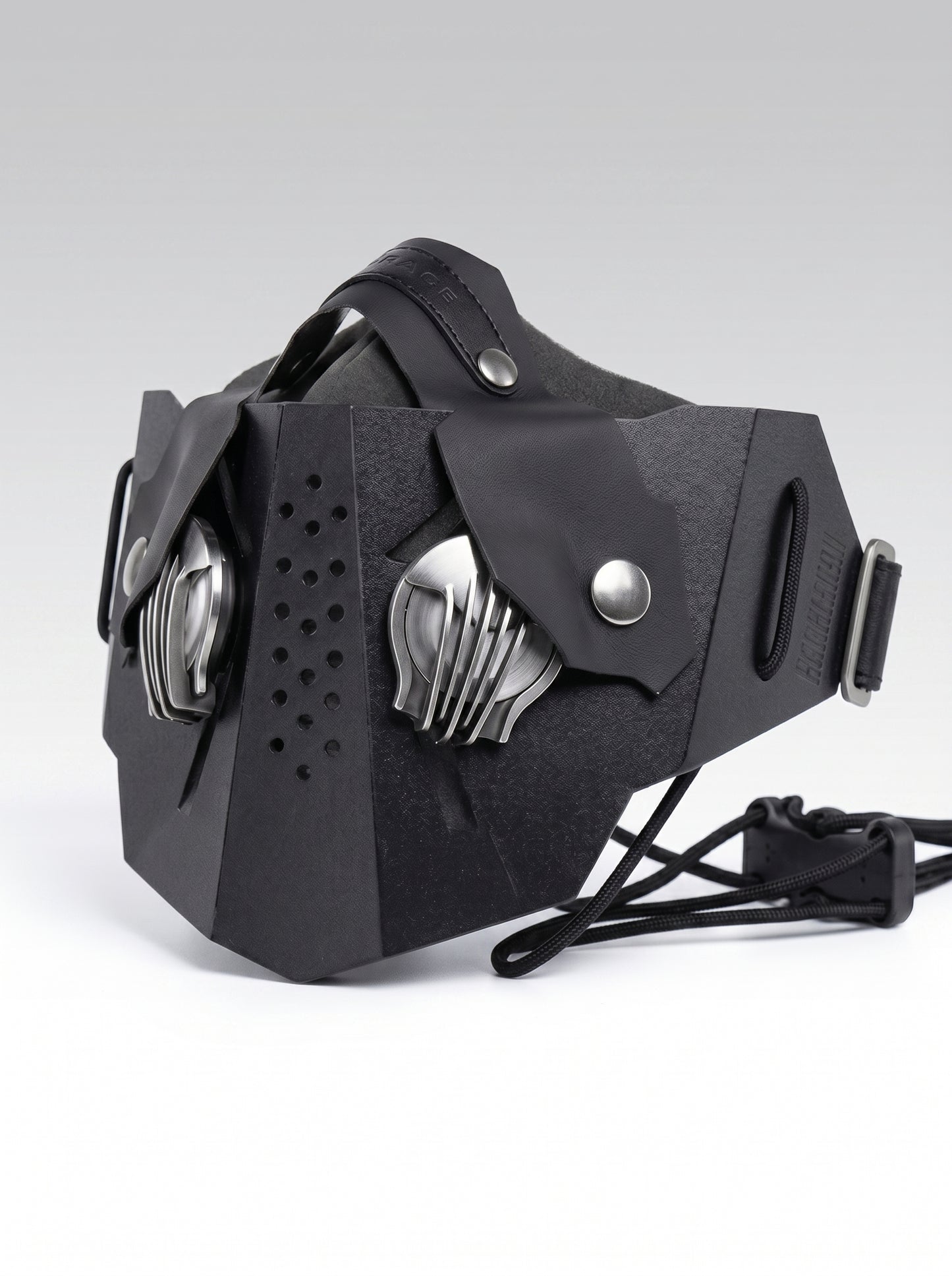 Cyberpunk Futuristic Half Face Mask